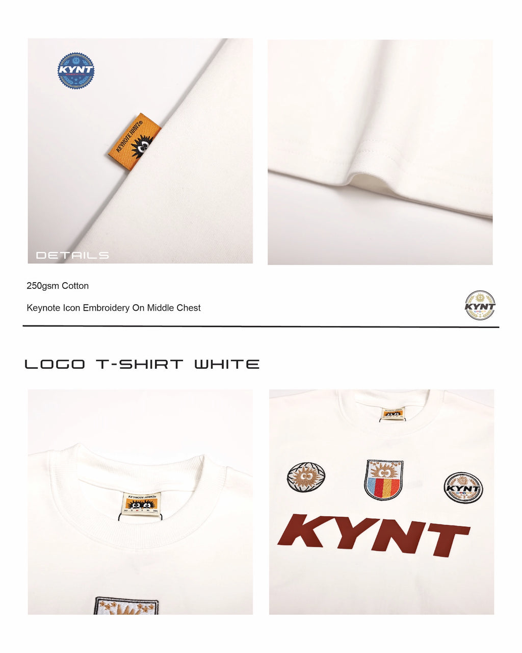 Logo T-Shirt White/Red