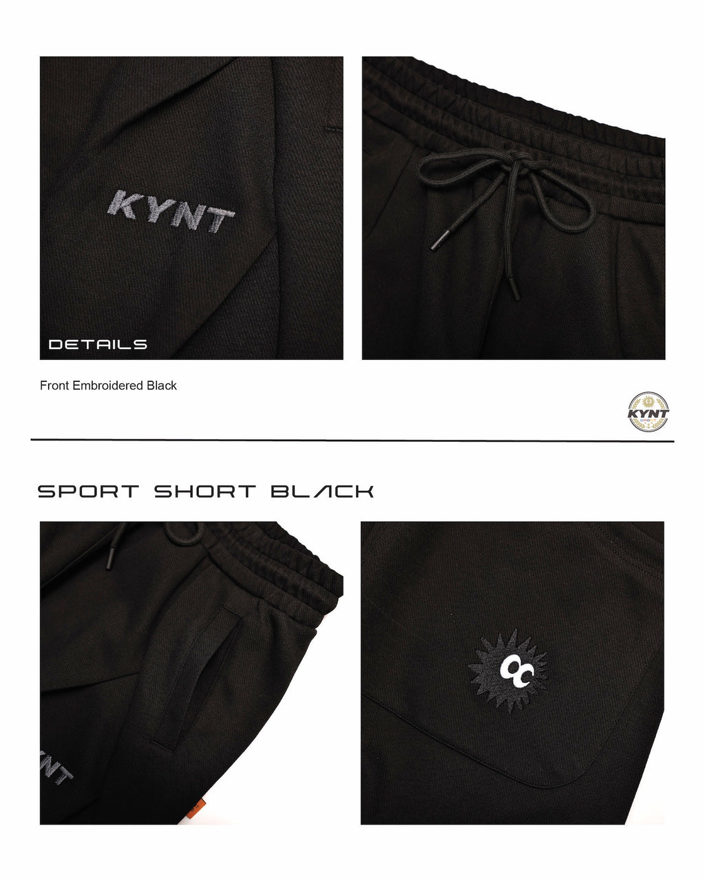 Wide Leg Sweatpants Black