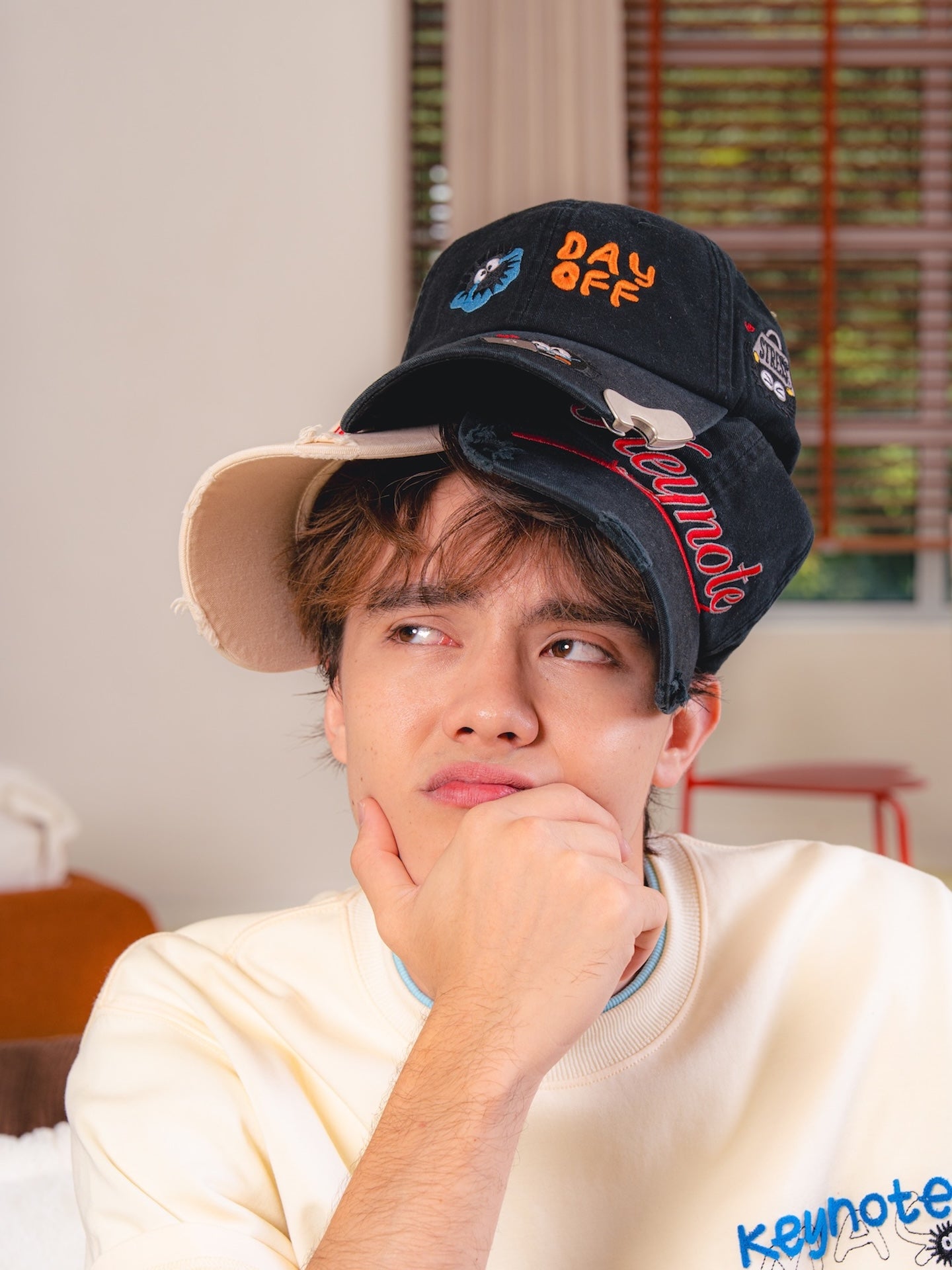 Knightmare Baseball Cap White