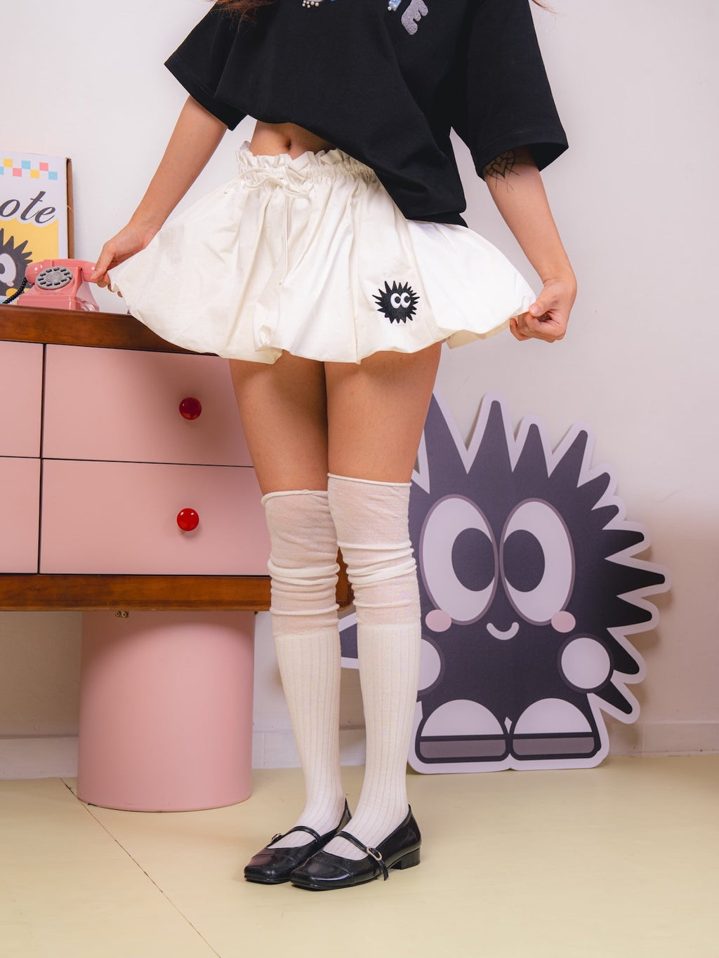 KEYNOTE | Nimbus Skirt White - SWAGANZ