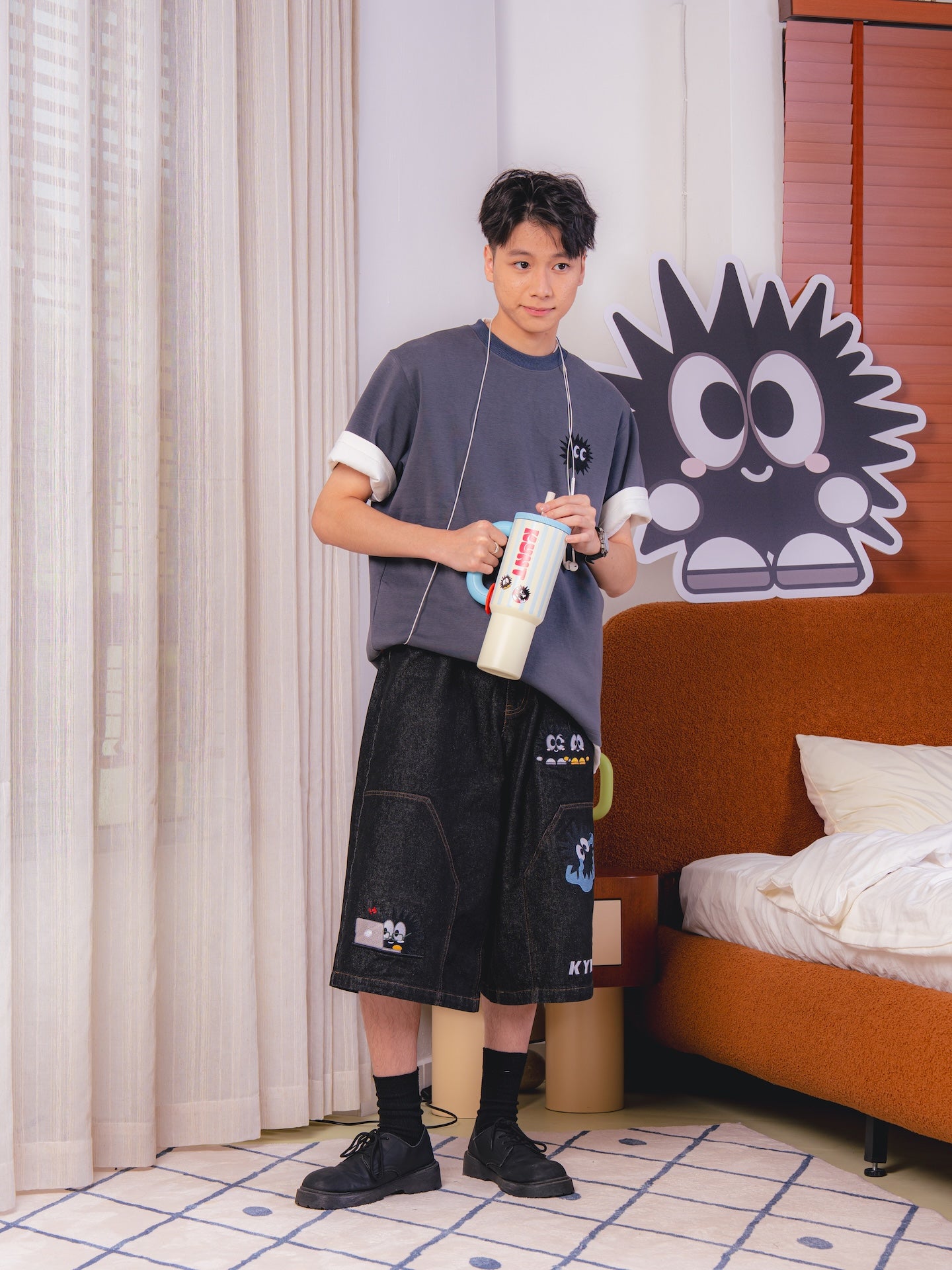 Daily Essential Tee Grey