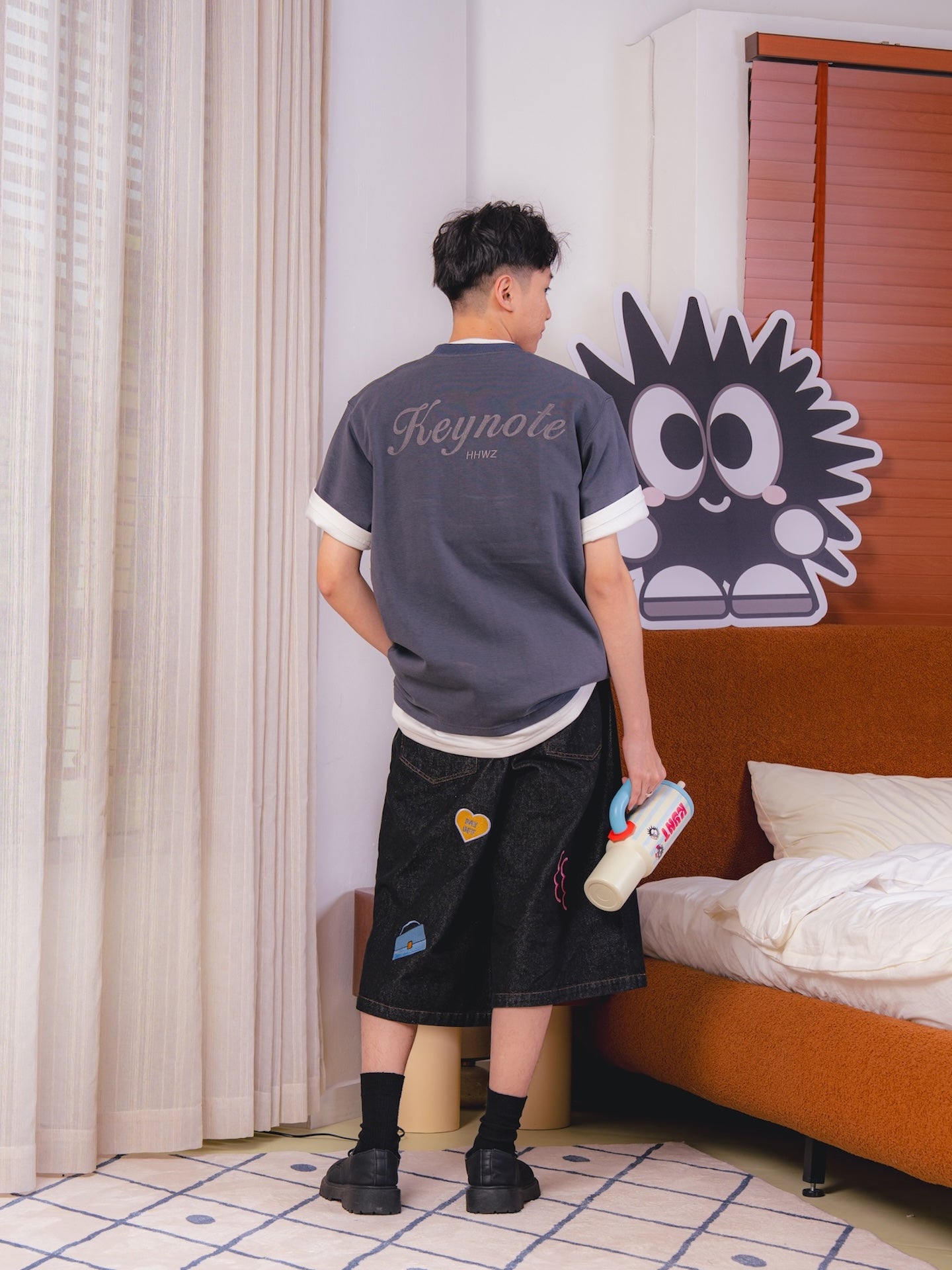 Daily Essential Tee Grey