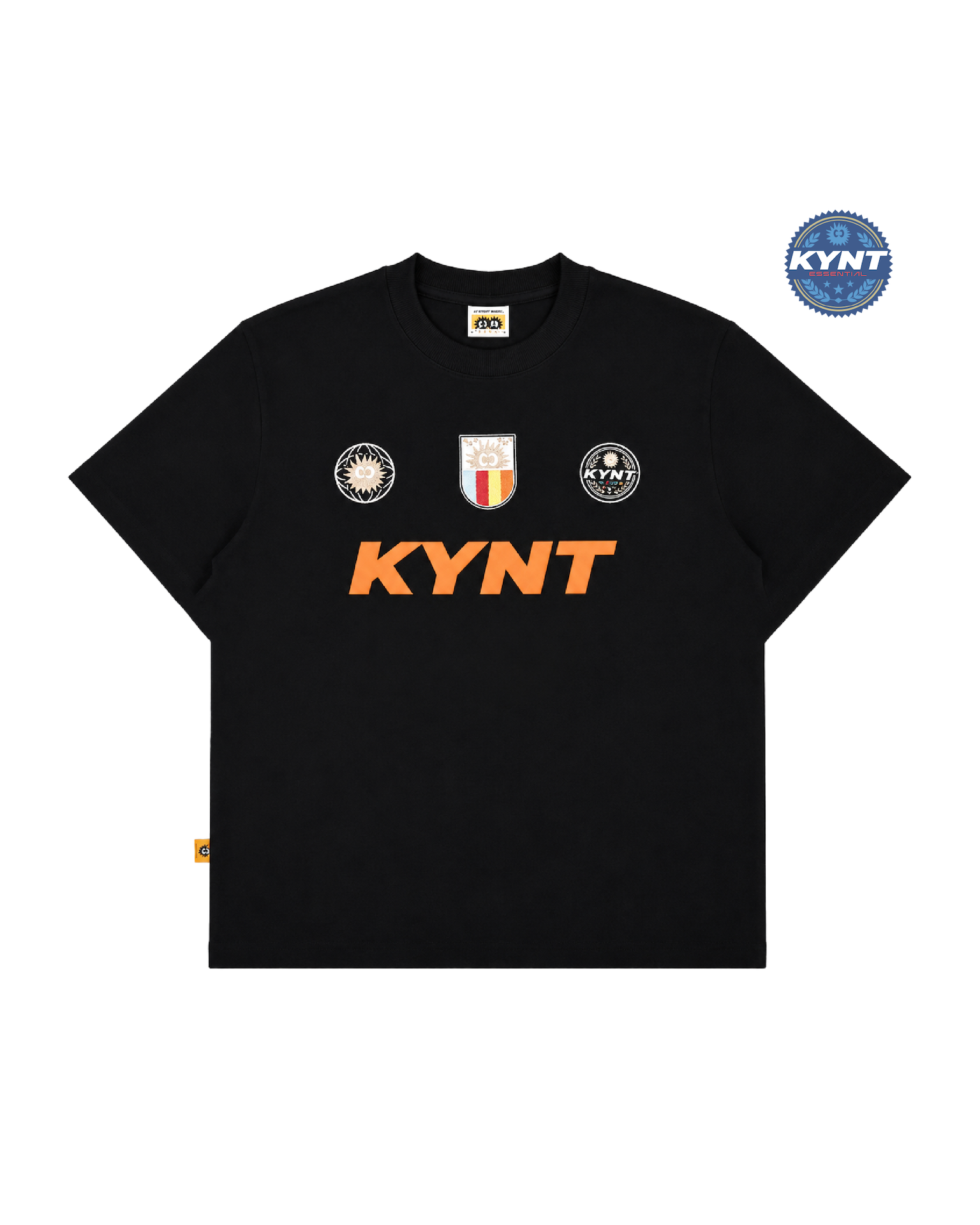 Logo T-Shirt Black/Orange