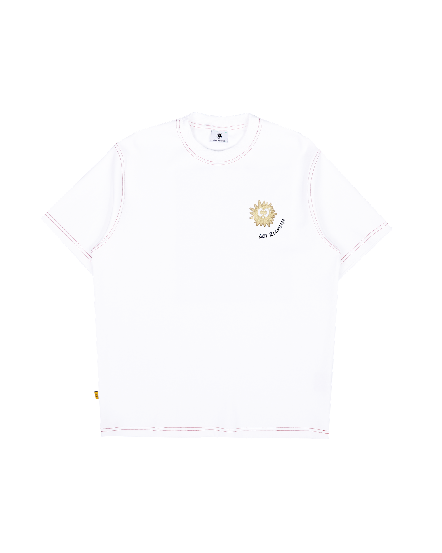 Golden Kiki Tee White