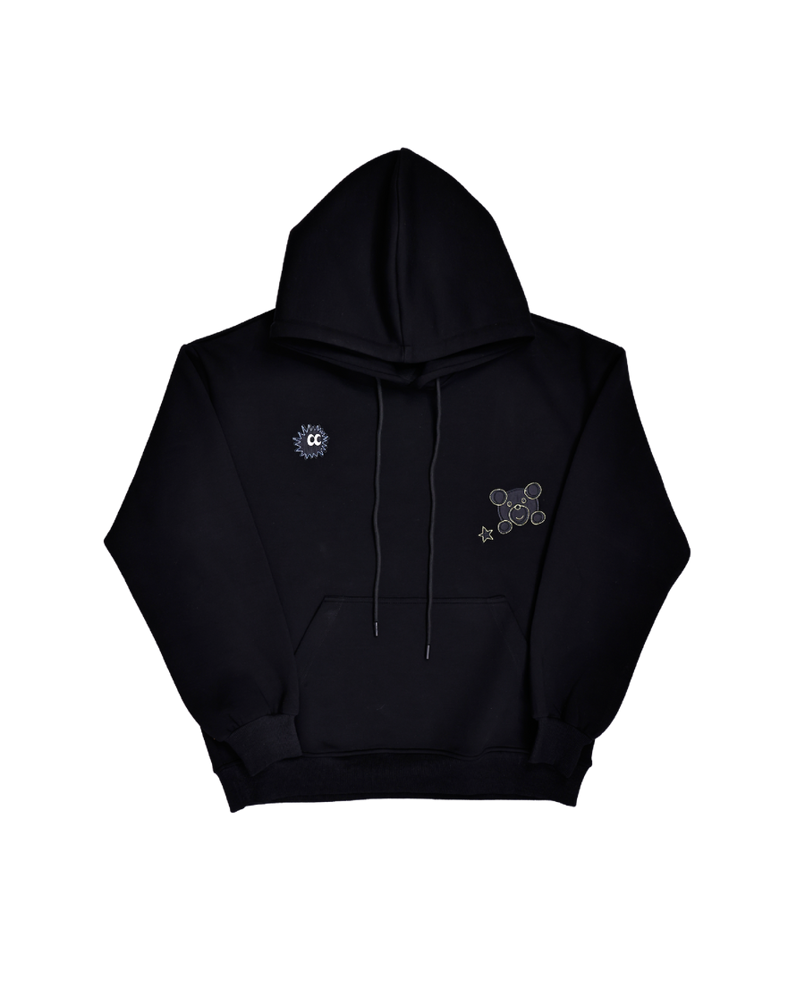 Ki-Goal Pullover Hoodie Black