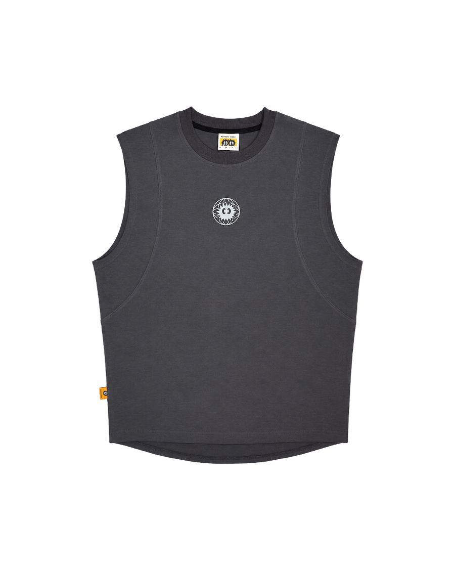 Grey Sleeveless Tank