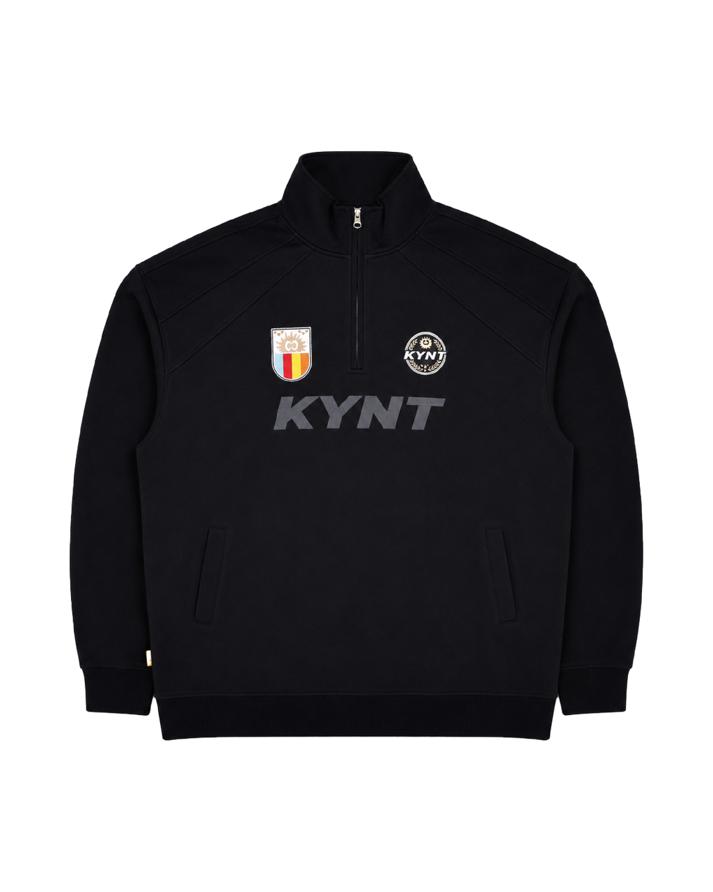 Half Zip Sports Sweatshirt Black