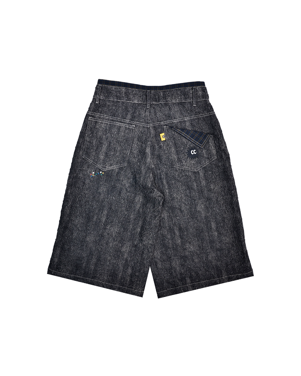 Denim Jorts Black