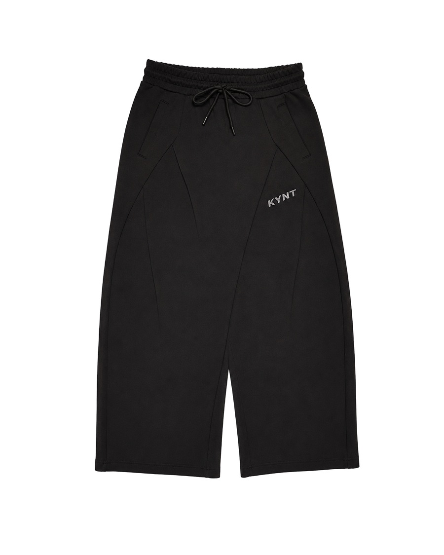 Wide Leg Sweatpants Black