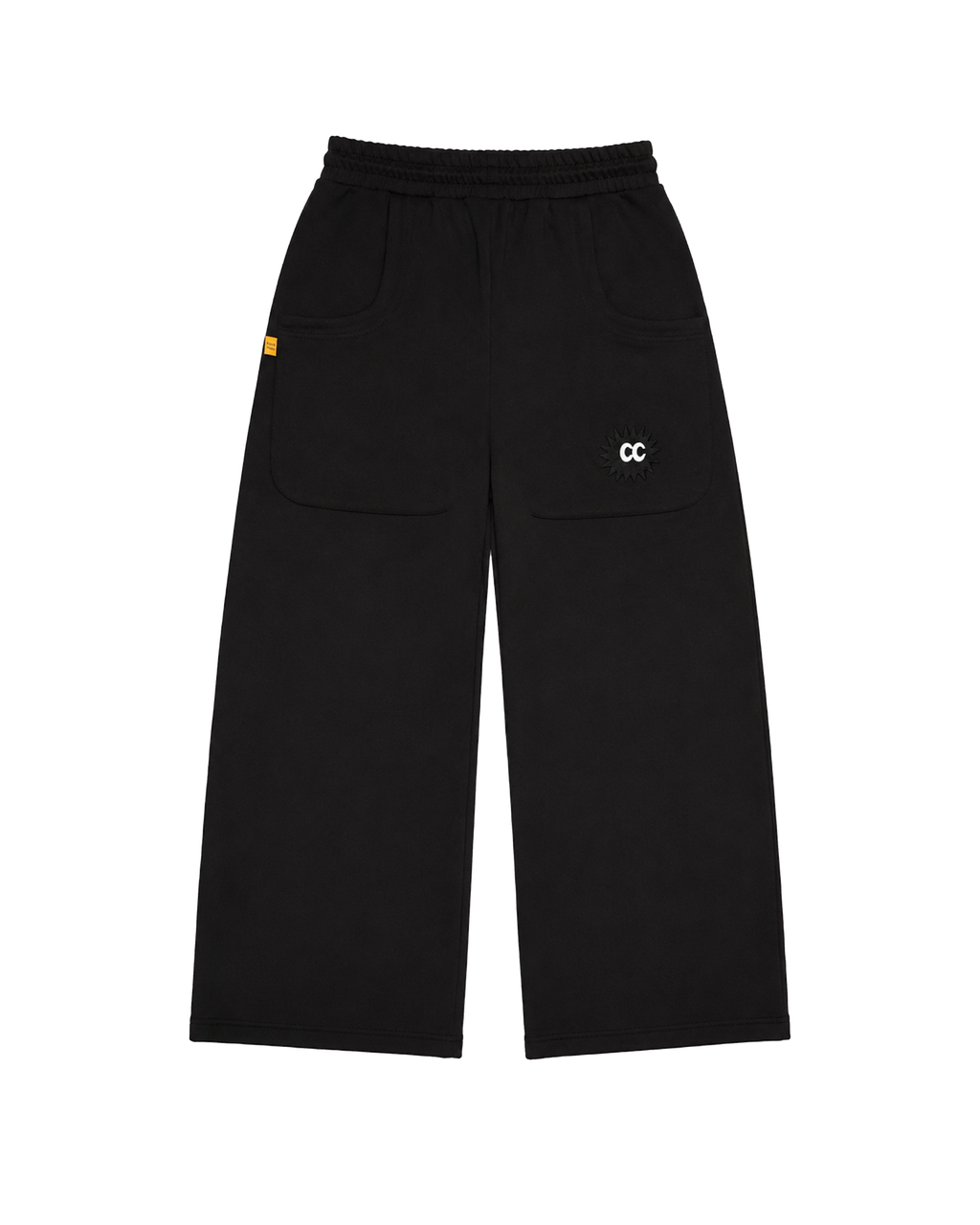Wide Leg Sweatpants Black