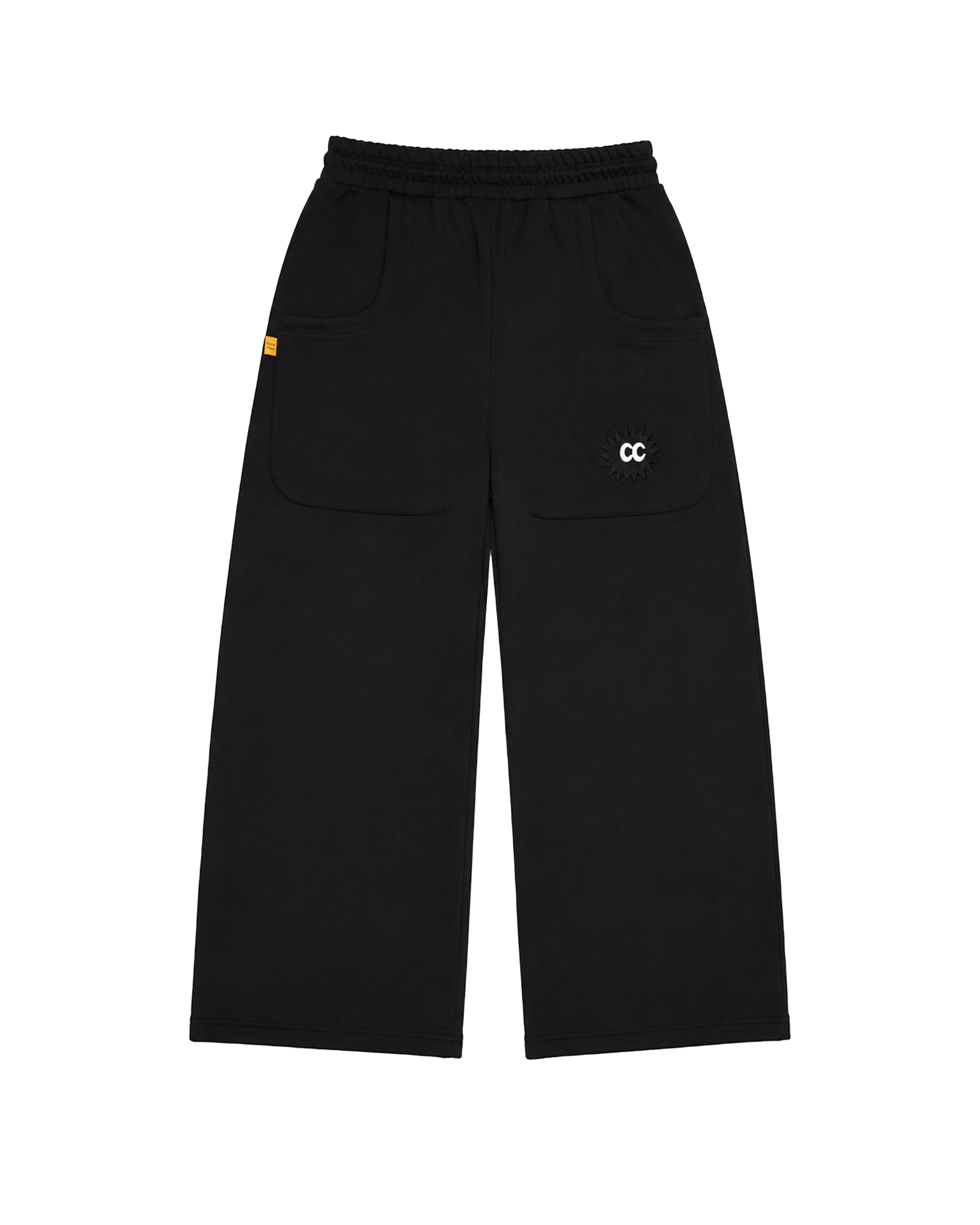 Wide Leg Sweatpants Black