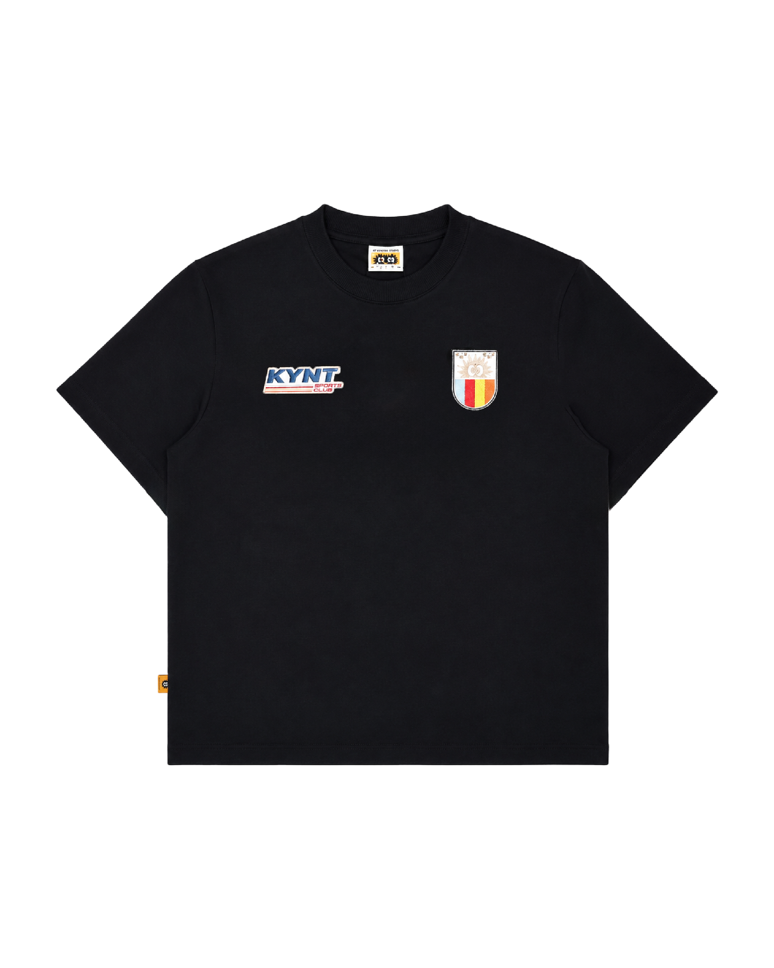 Embroidery T-Shirt Black