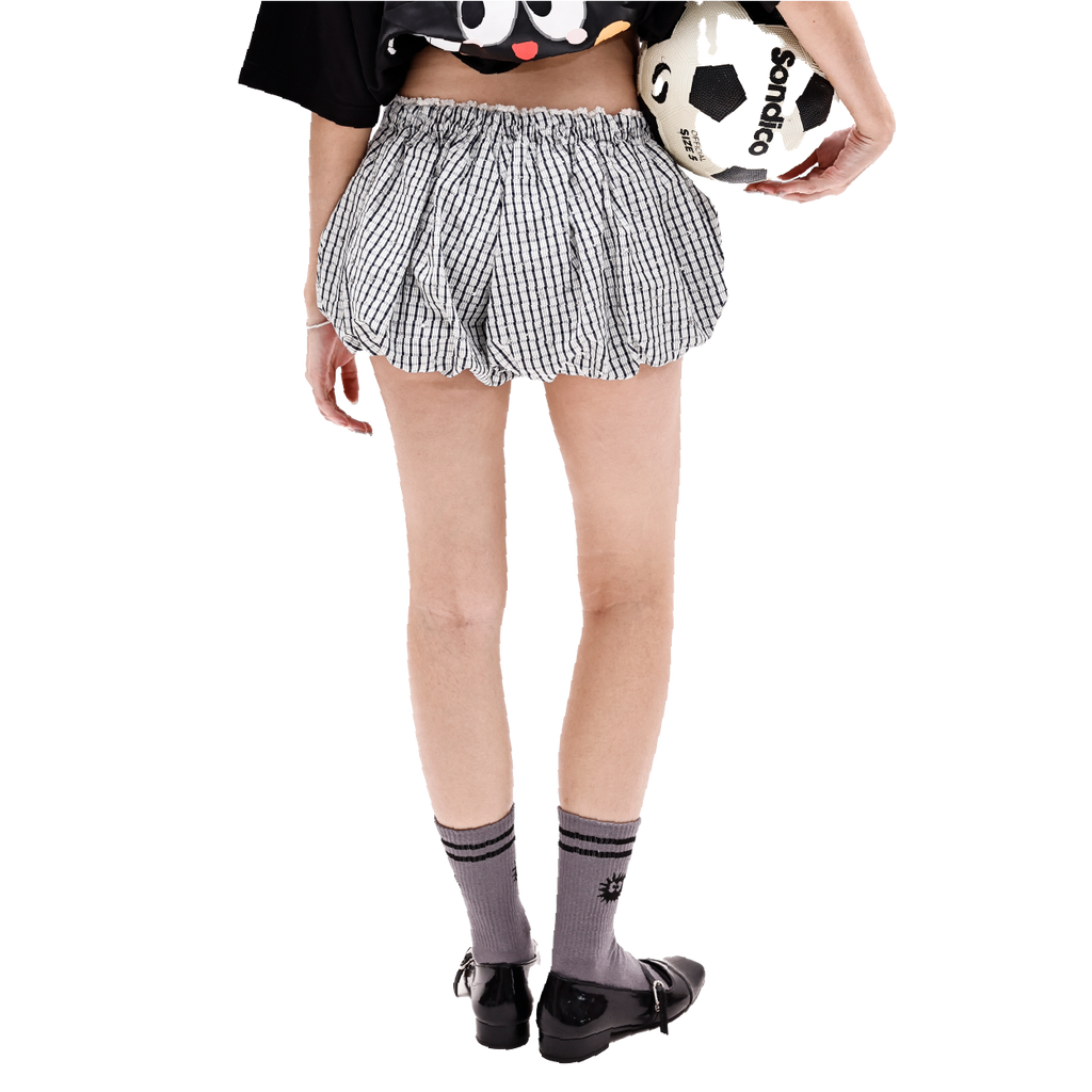 KEYNOTE | Sport Club Puffy Mini Shorts - SWAGANZ