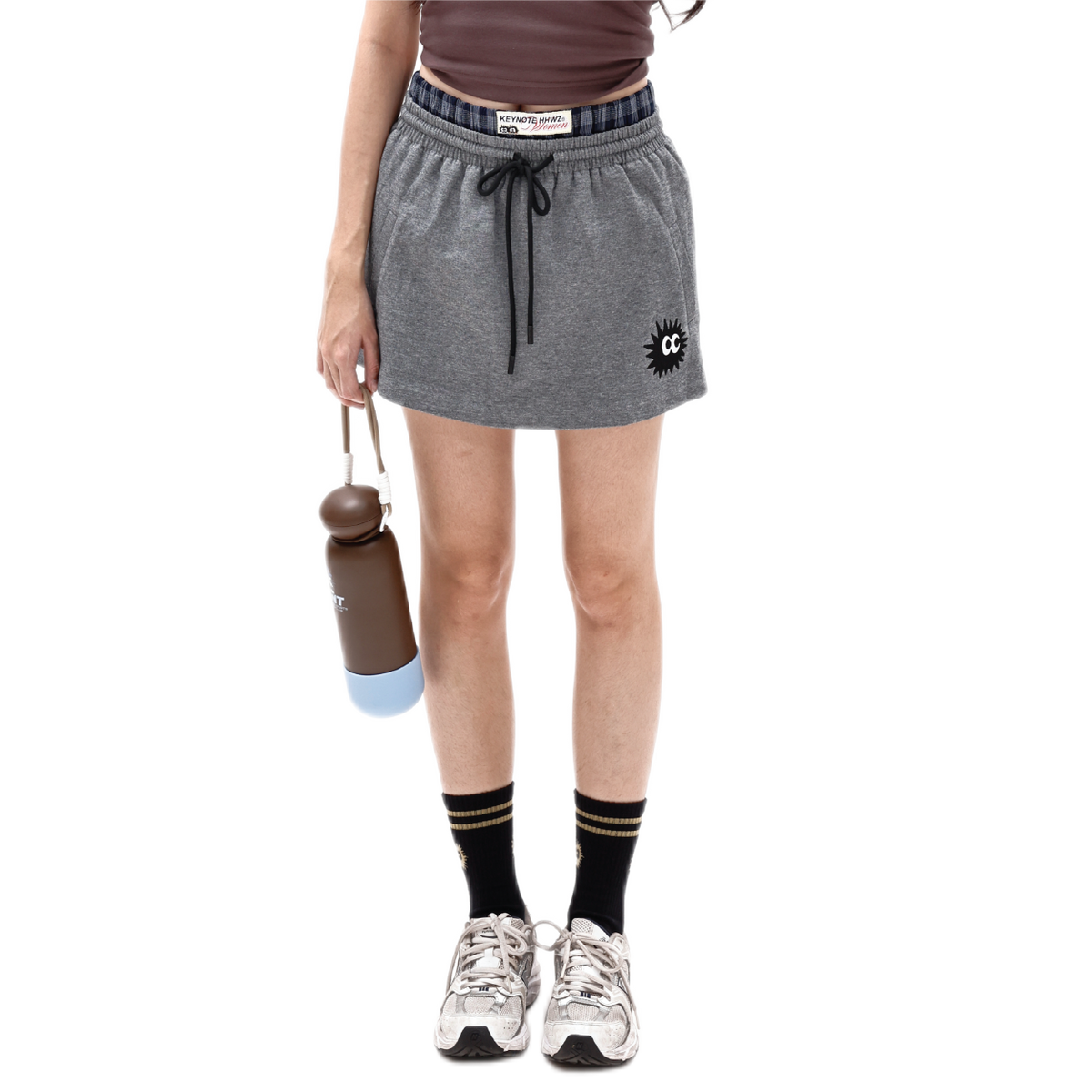 KEYNOTE | Sport Club Duo-Layer Skirt - SWAGANZ