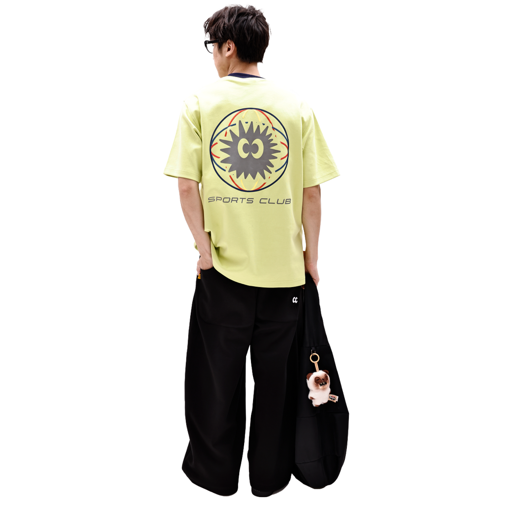 KEYNOTE | Sport Club 26 T-Shirt Neon Green - SWAGANZ