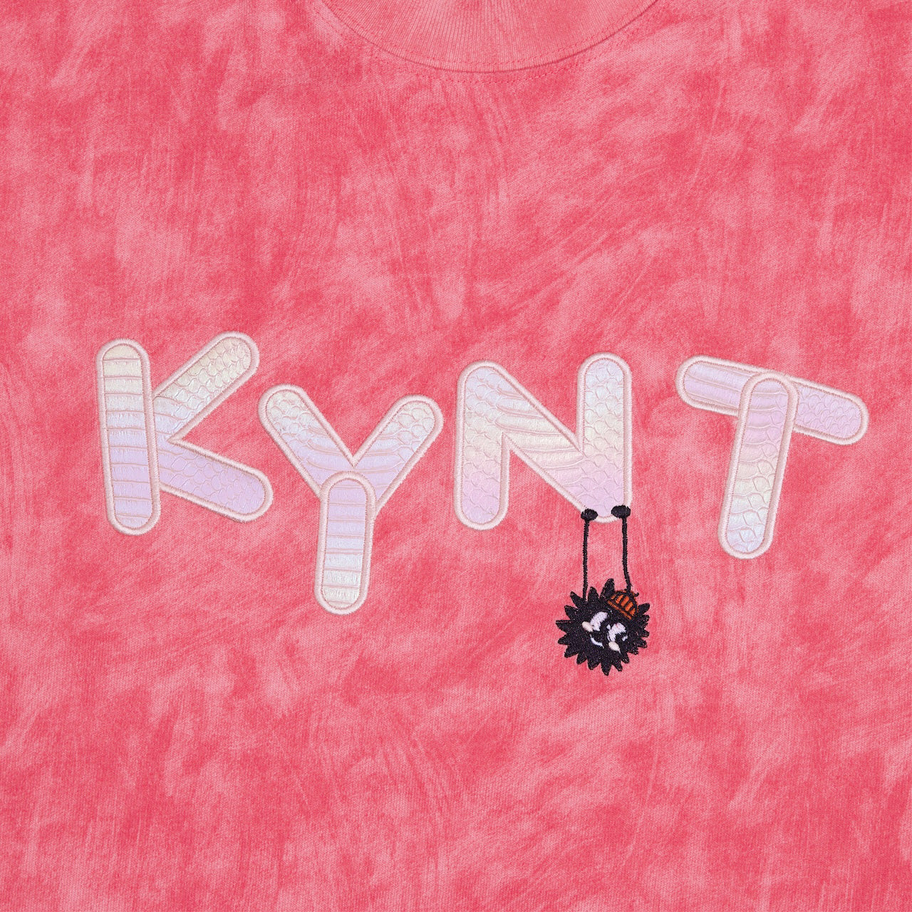 Vintage Lunar Sequin Washed Tee Pink
