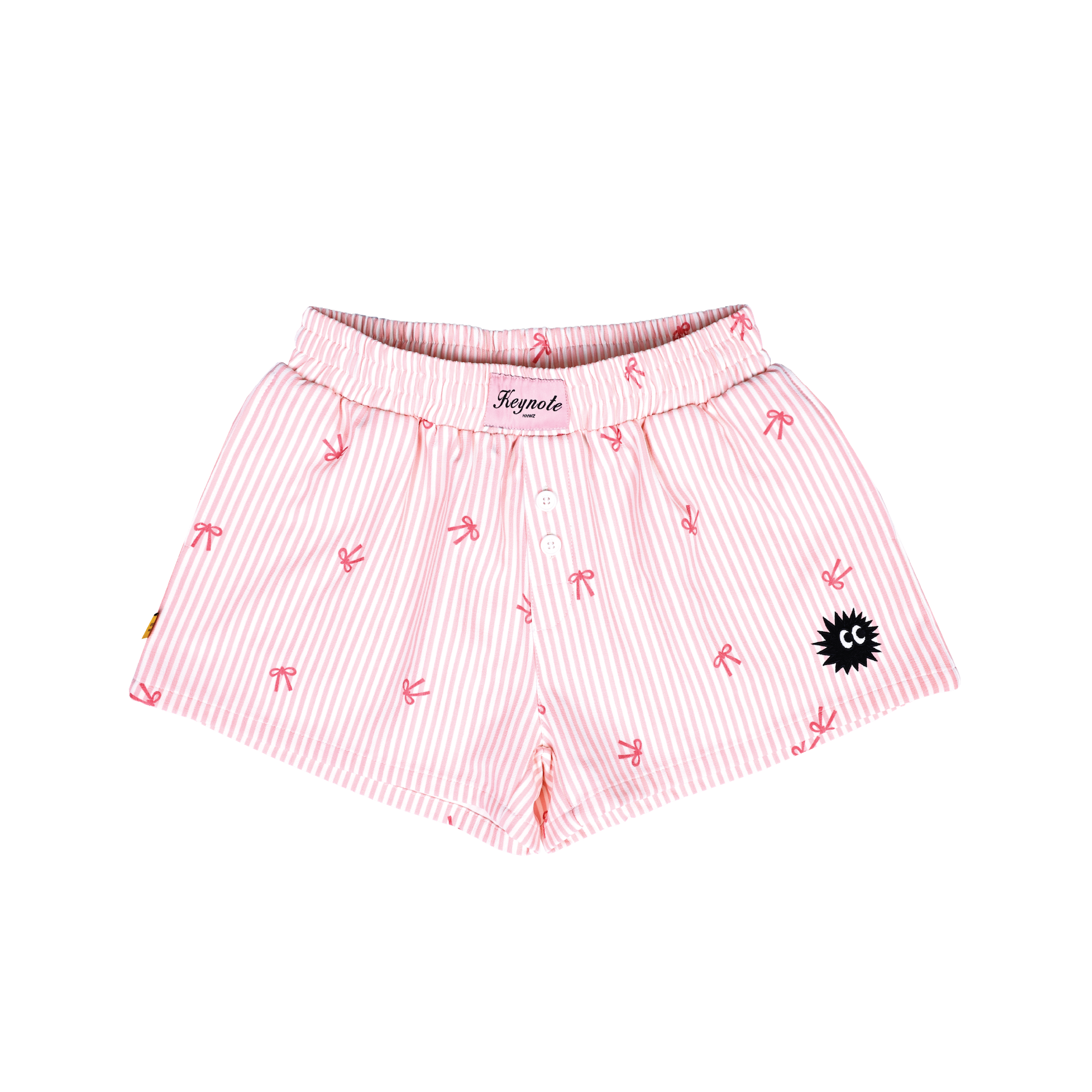 KEYNOTE | Bow Mini Shorts Pink - SWAGANZ