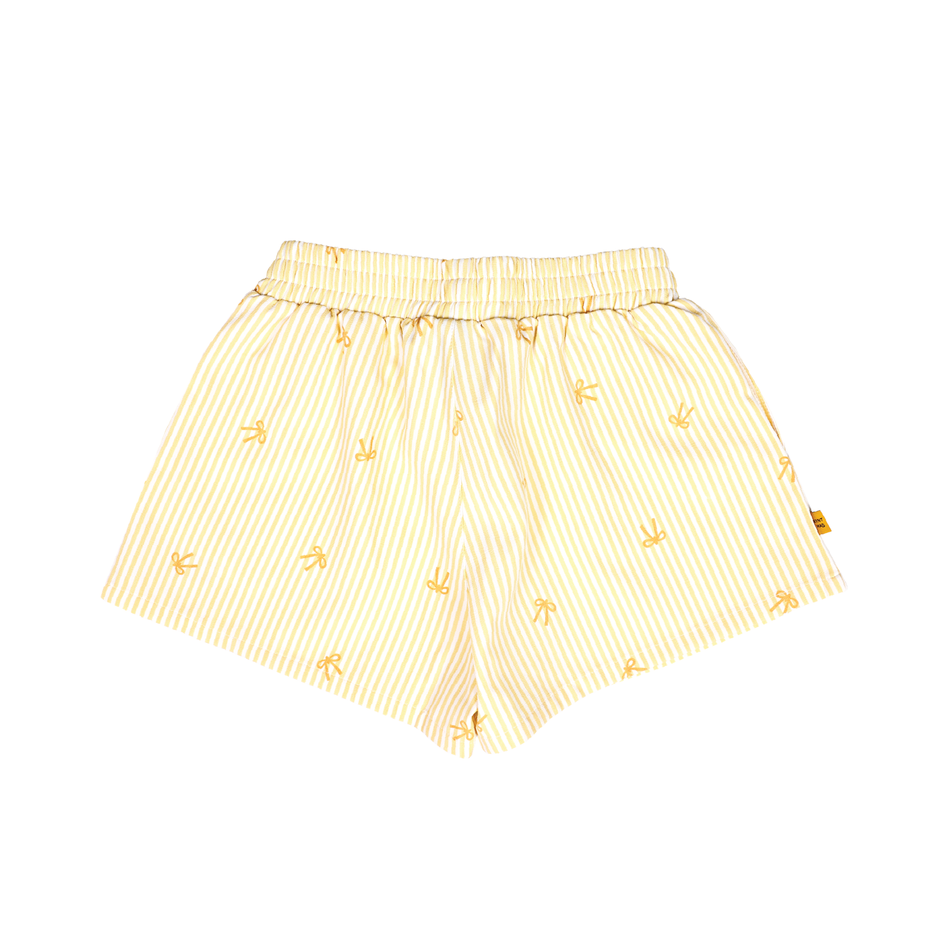 KEYNOTE | Bow Mini Shorts Yellow - SWAGANZ