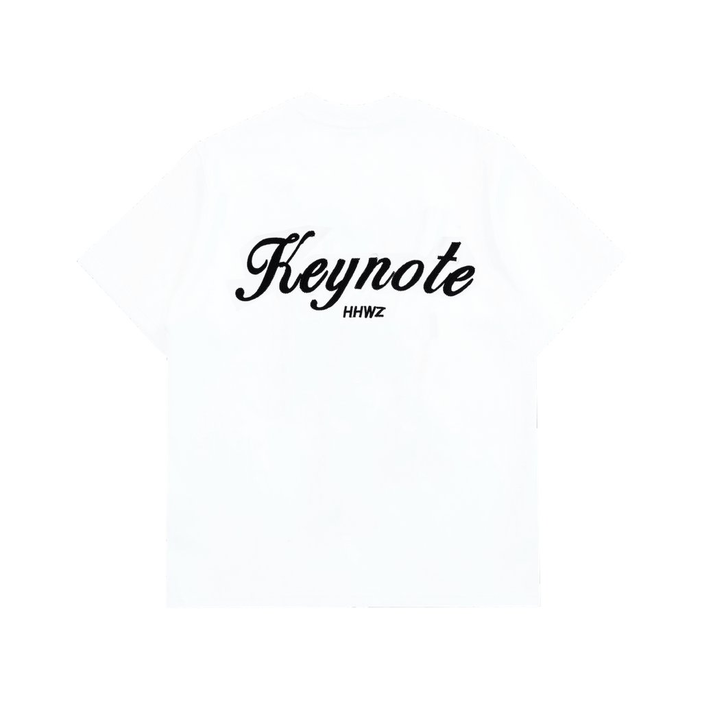 KEYNOTE | Daily Essential Tee White - SWAGANZ