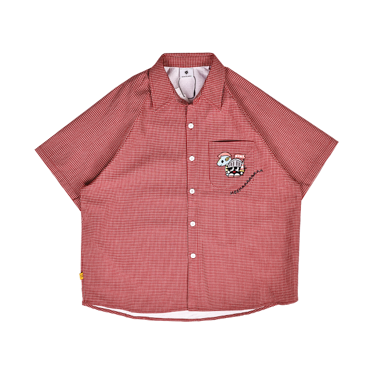 KEYNOTE | Man Knighty Kiki Shirt Red - SWAGANZ