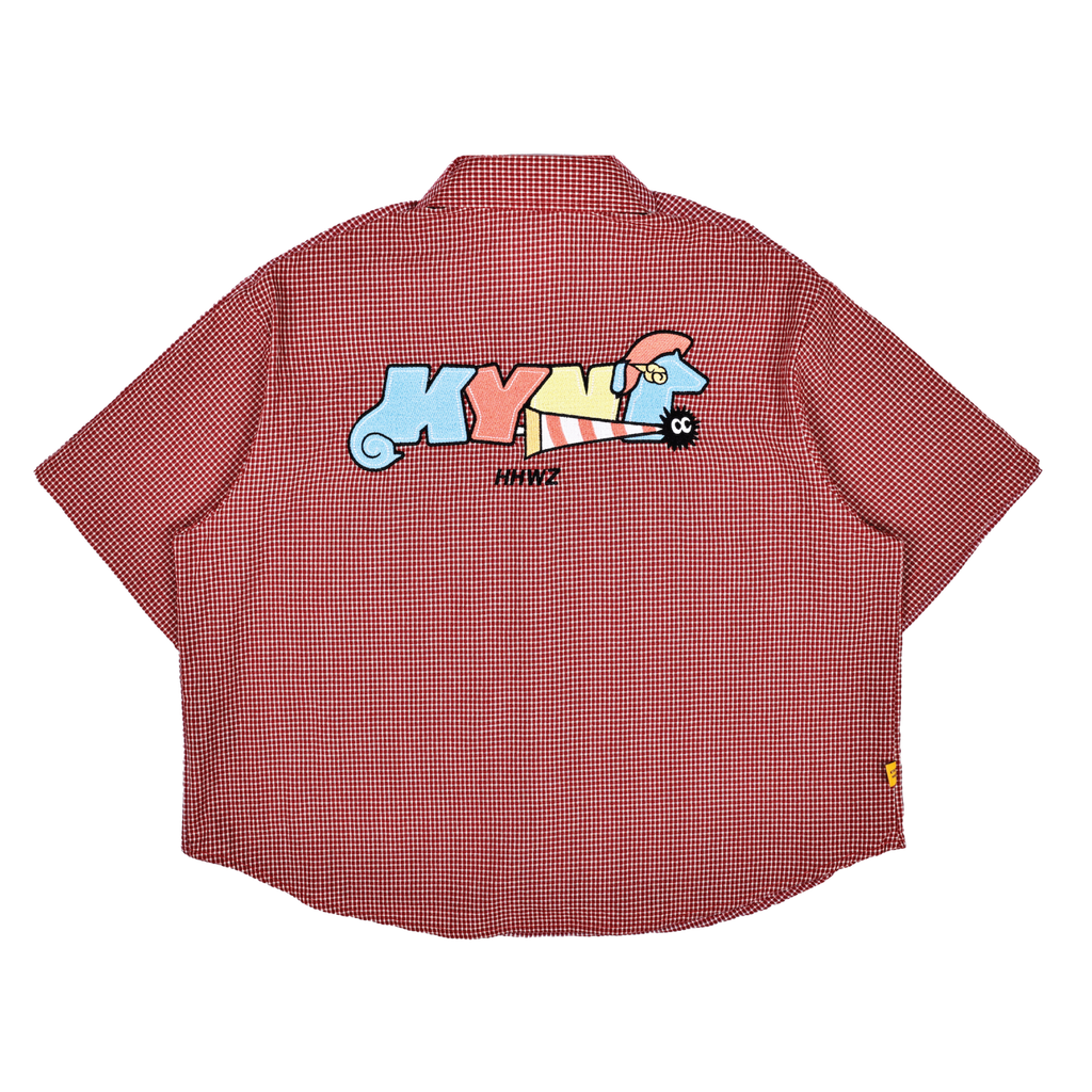 KEYNOTE | Women Knighty Kiki Shirt Red - SWAGANZ