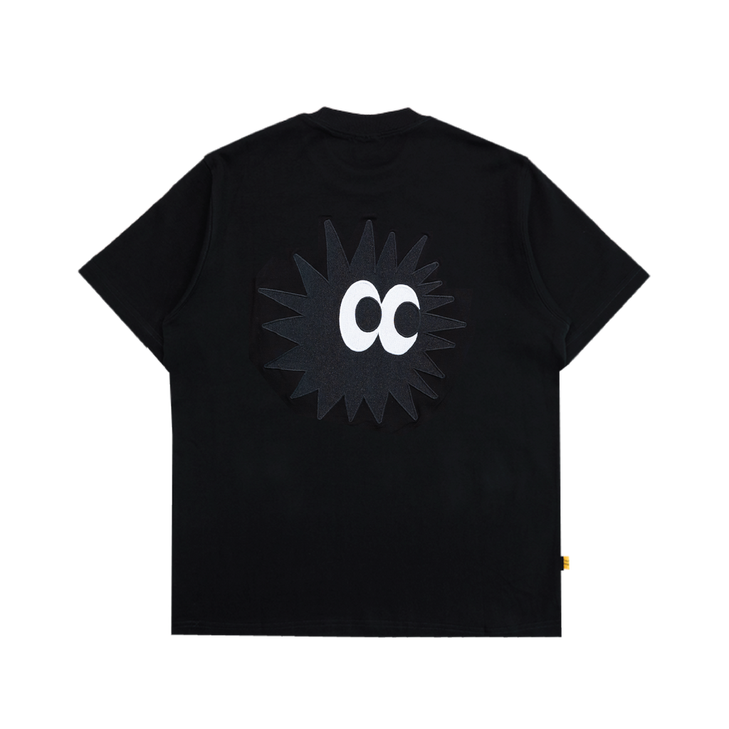 KEYNOTE | Holiday Patchwork Tee Black - SWAGANZ