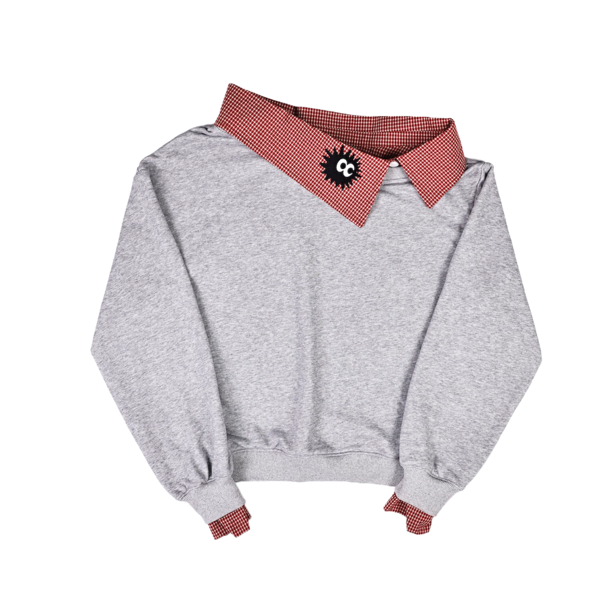 KEYNOTE | Convertible Zip Polo Tee Grey / Red - SWAGANZ