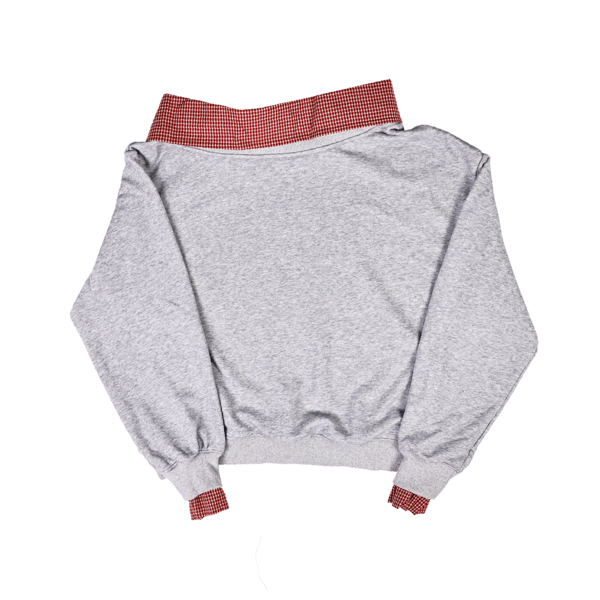 KEYNOTE | Convertible Zip Polo Tee Grey / Red - SWAGANZ