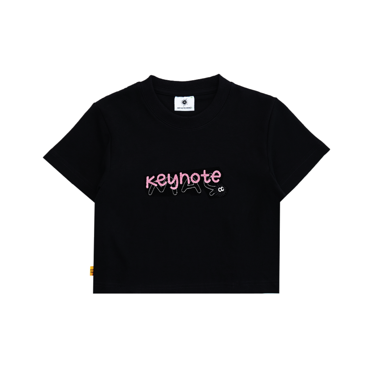 KEYNOTE | Daily Crop Top Black - SWAGANZ