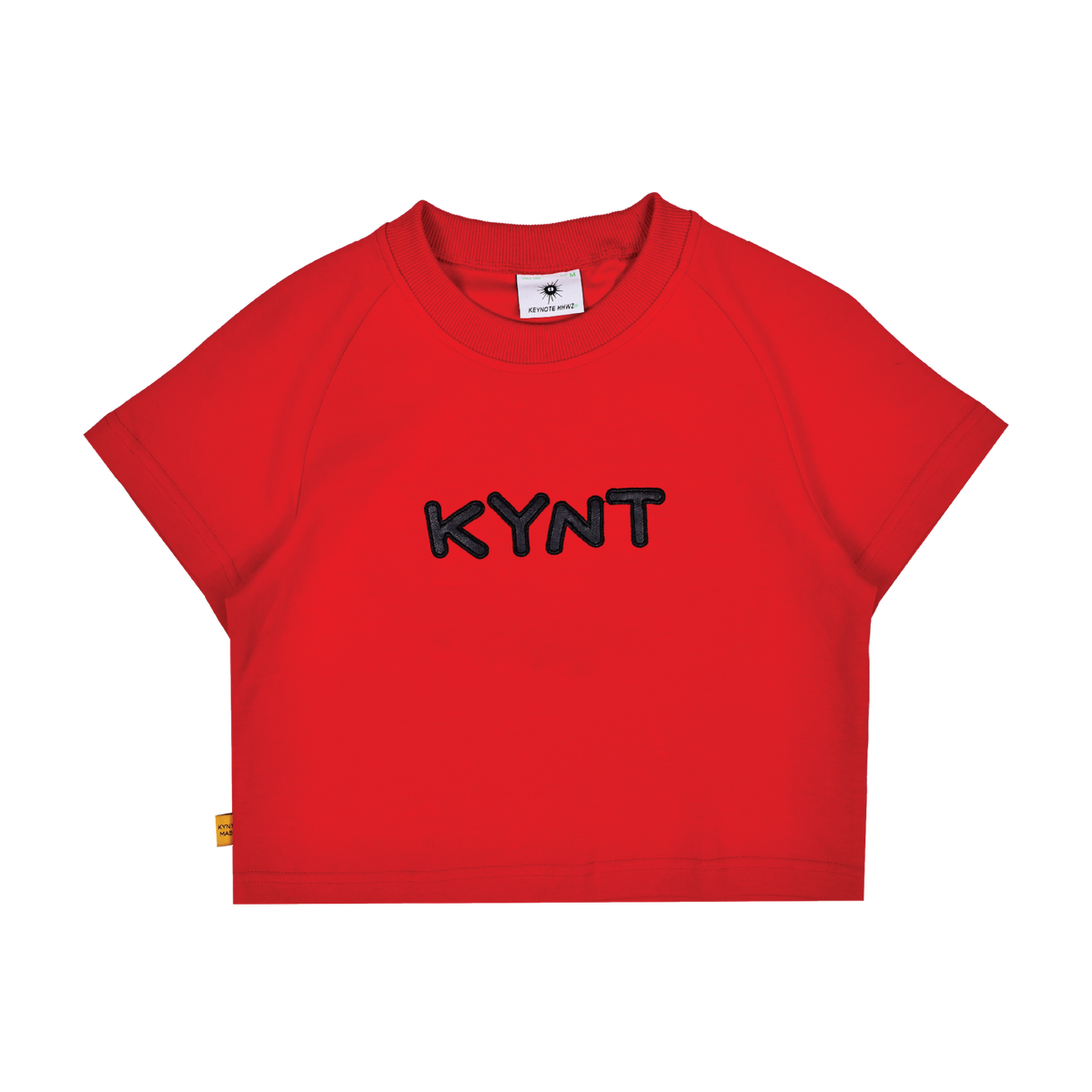 KEYNOTE | Asphalt  Crop Top Red - SWAGANZ