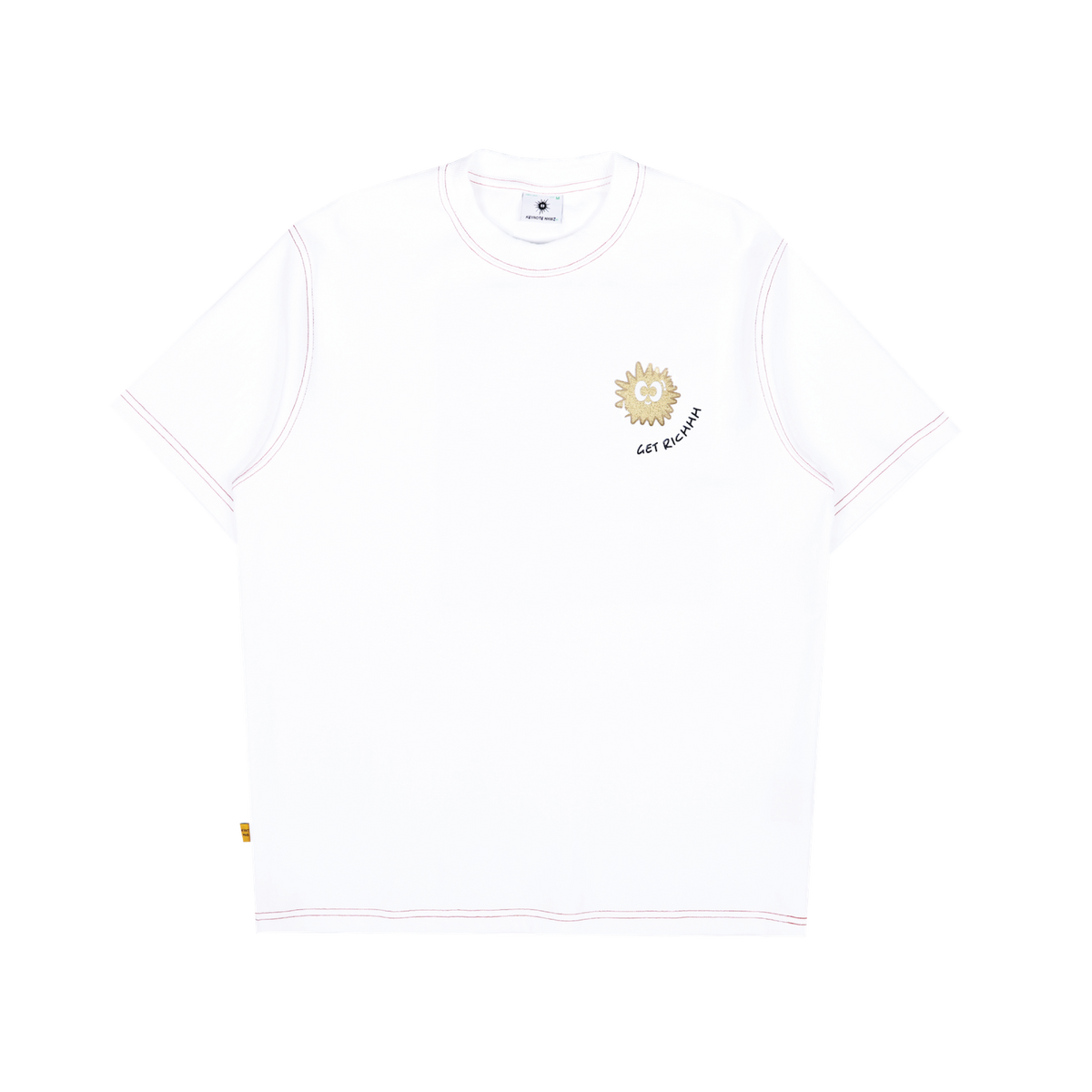 KEYNOTE | Golden Kiki Tee White - SWAGANZ