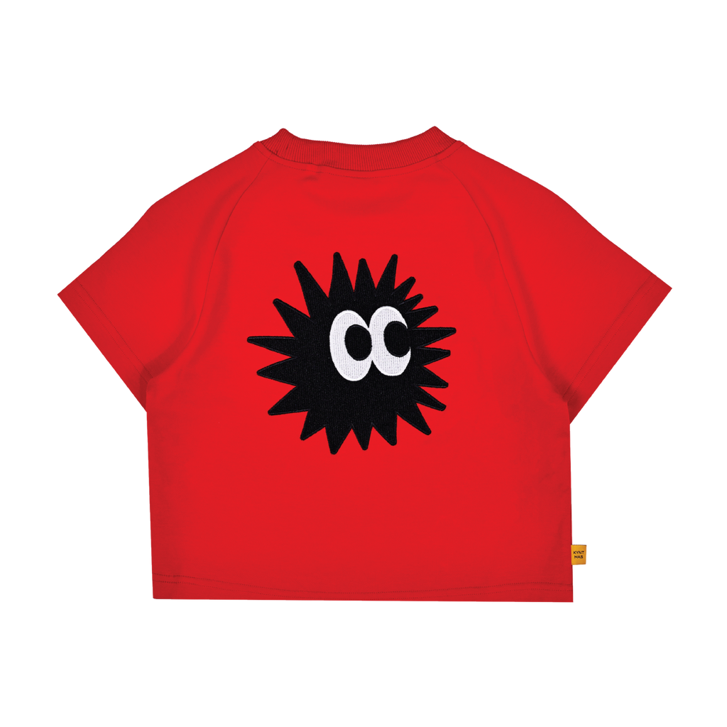 KEYNOTE | Asphalt  Crop Top Red - SWAGANZ