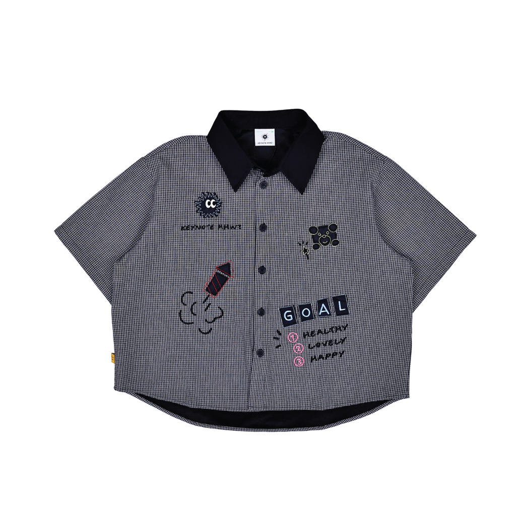 KEYNOTE | Ki-Goal Stripe Shirt Black/White - SWAGANZ