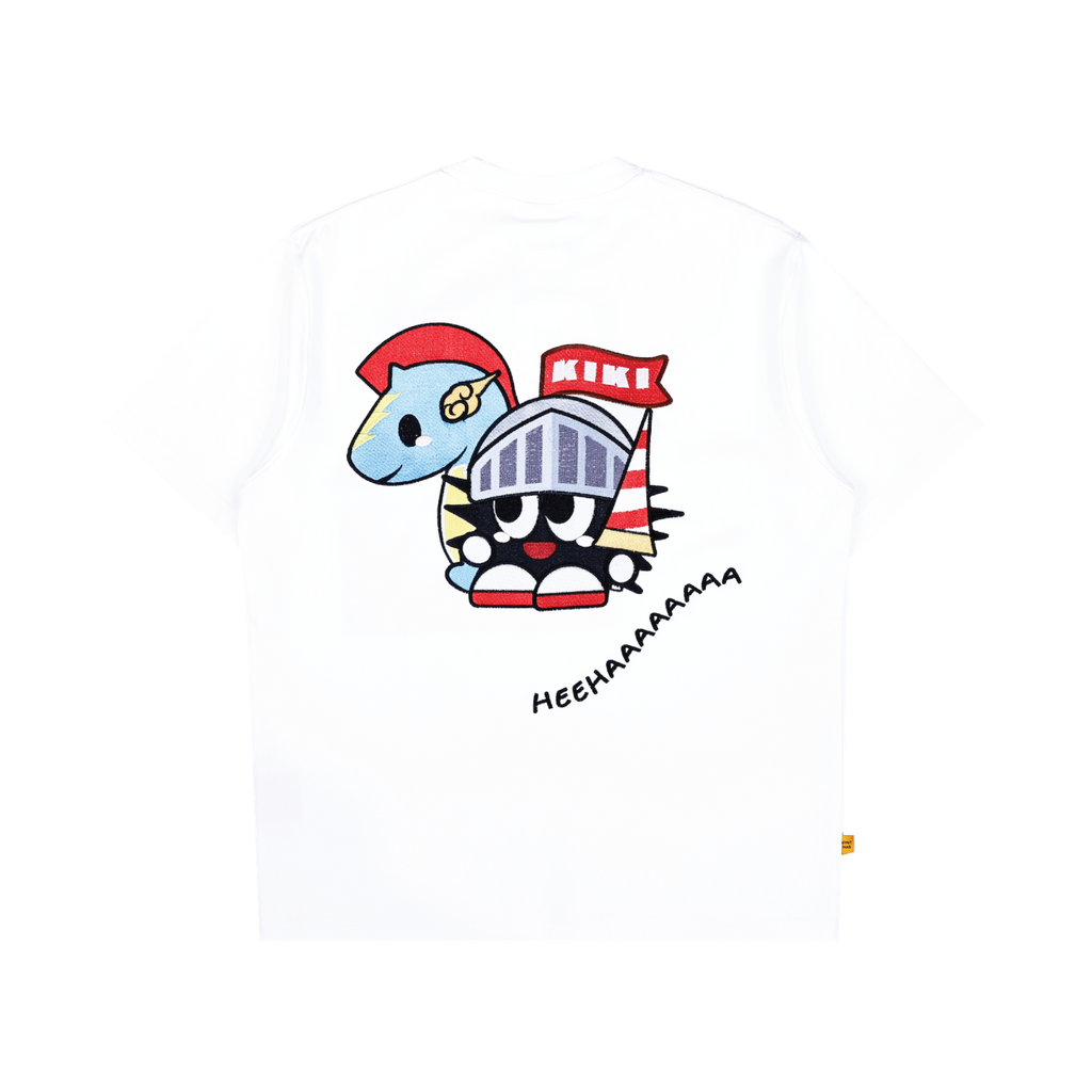 KEYNOTE | Knighty Kiki Tee White - SWAGANZ