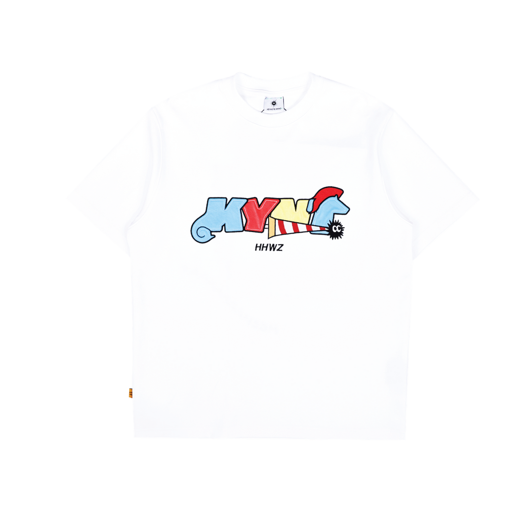 KEYNOTE | Knighty Kiki Tee White - SWAGANZ