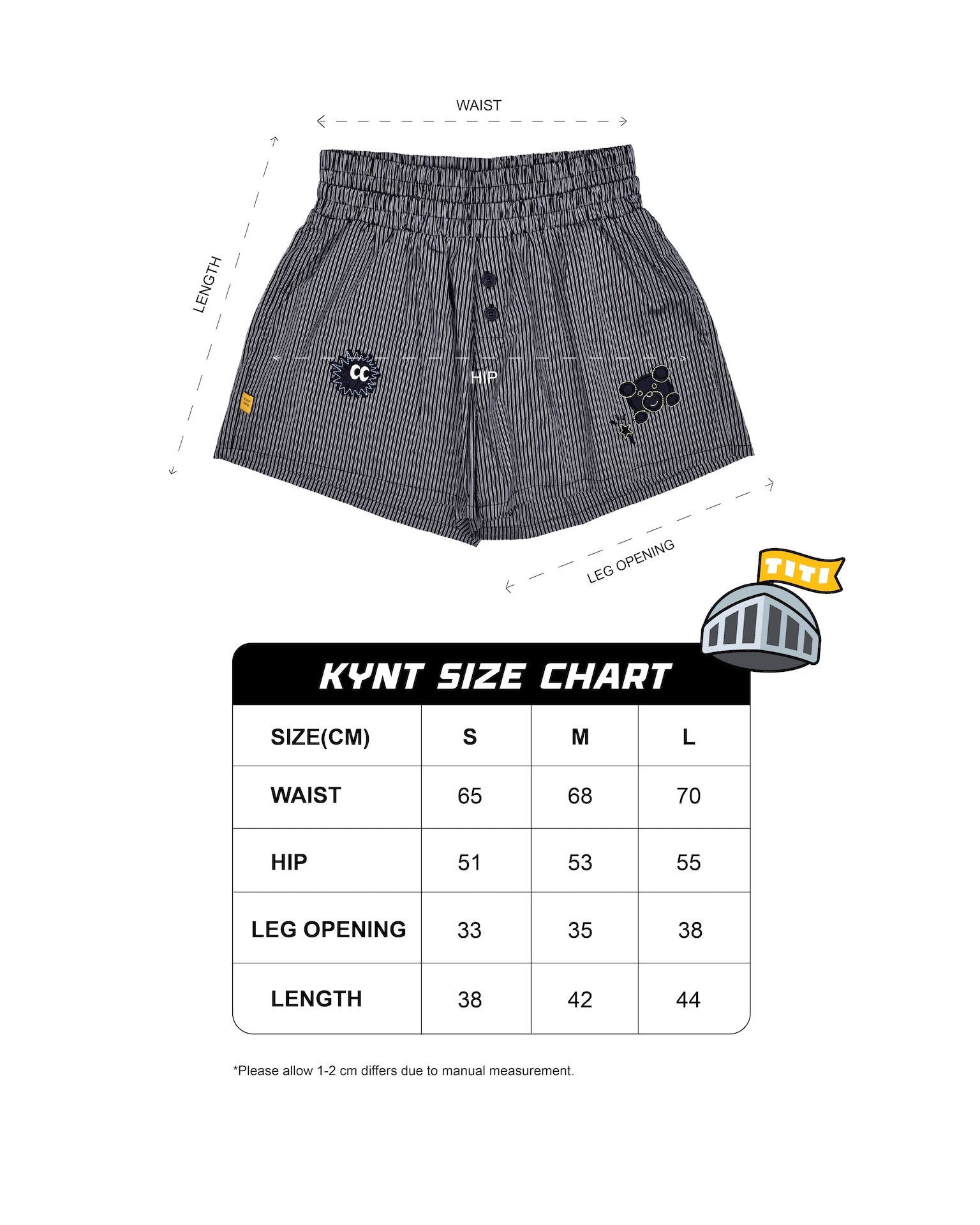 KEYNOTE | Ki-Goal Mini Short Black - SWAGANZ