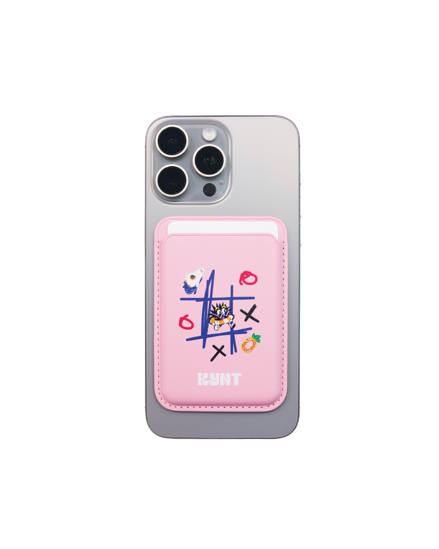 Sunshine Game On Snap-On Wallet Pink