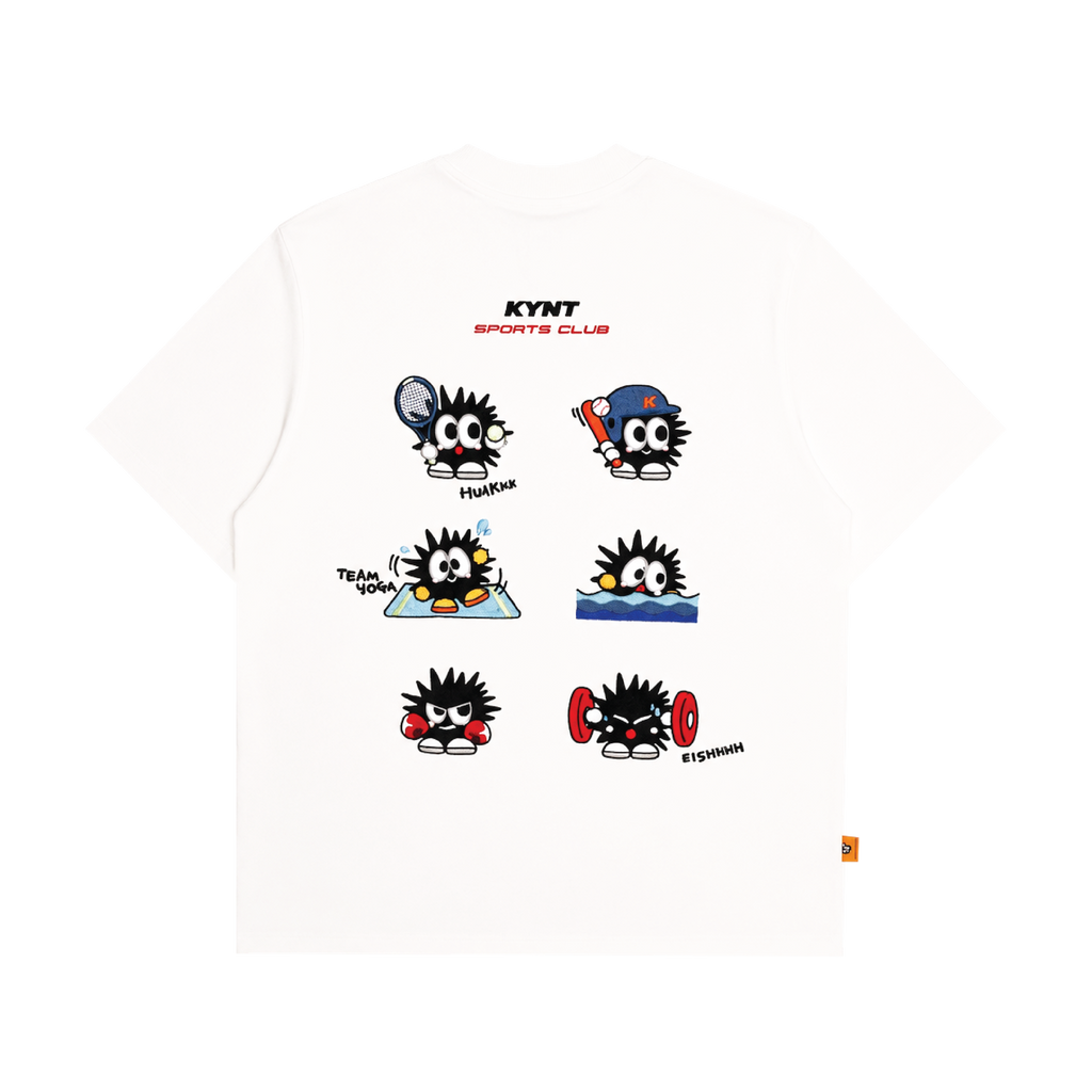 KEYNOTE | Sport Club Embroidery T-Shirt - SWAGANZ