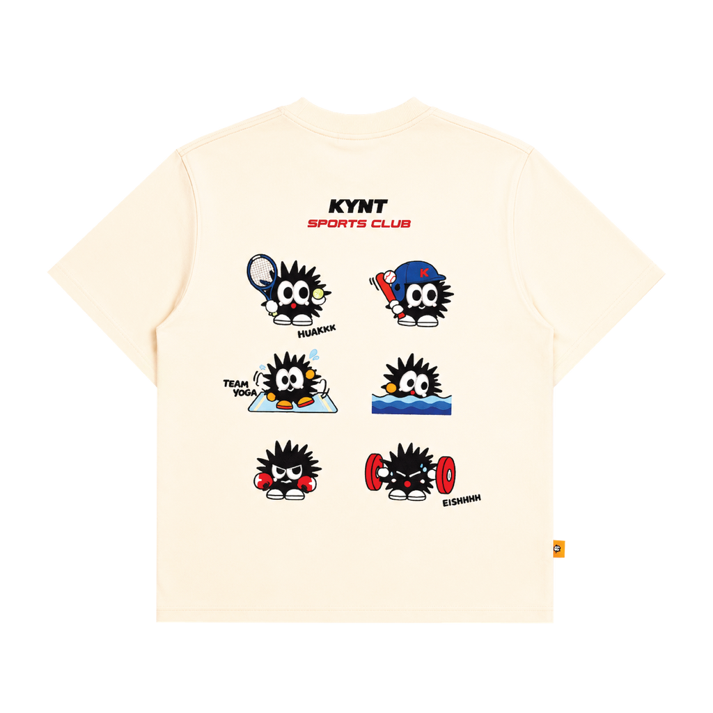 KEYNOTE | Sport Club Embroidery T-Shirt - SWAGANZ