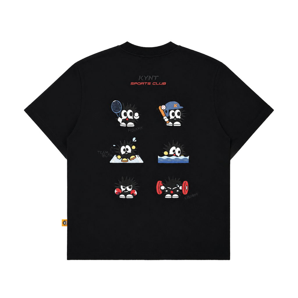 KEYNOTE | Sport Club Embroidery T-Shirt - SWAGANZ