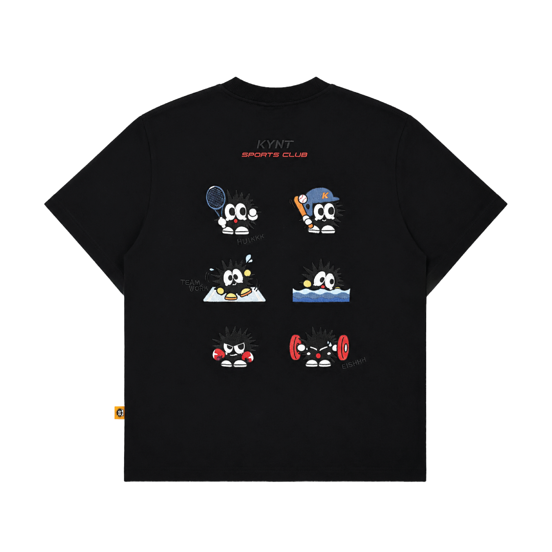 KEYNOTE | Sport Club Embroidery T-Shirt - SWAGANZ