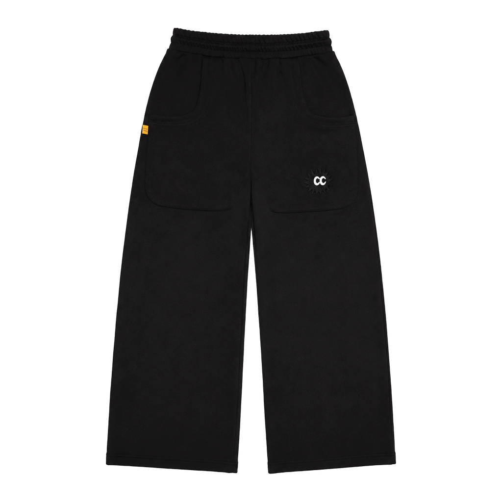 KEYNOTE | Sport Club Wide Leg Sweatpants - SWAGANZ
