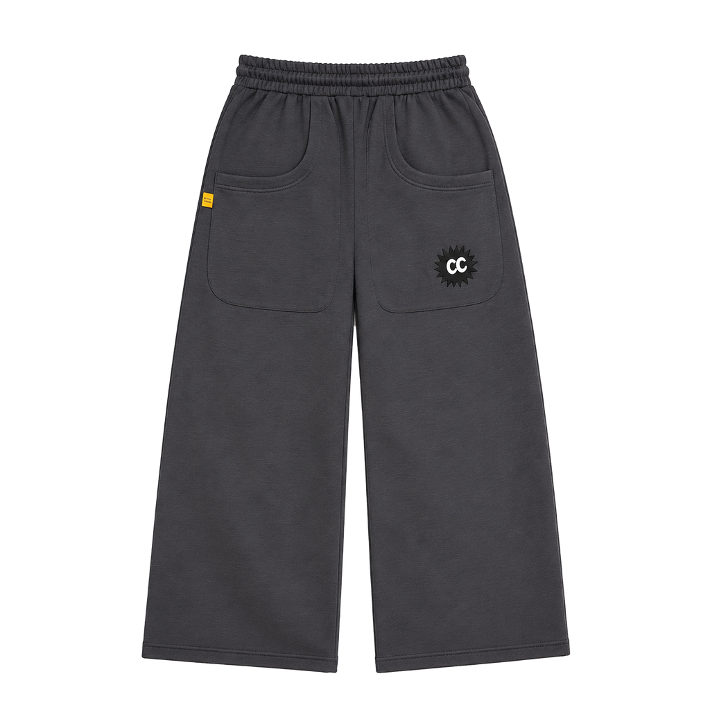 KEYNOTE | Sport Club Wide Leg Sweatpants - SWAGANZ