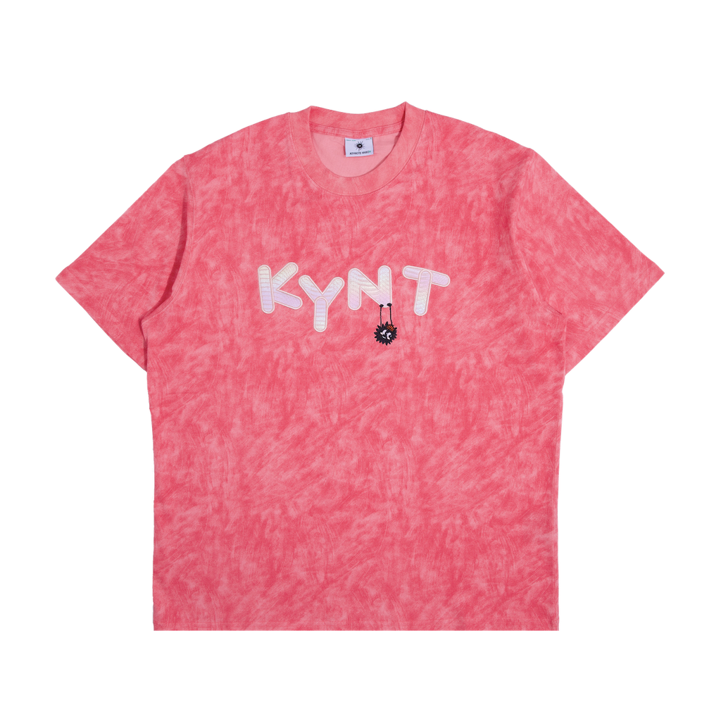 Vintage Lunar Sequin Washed Tee Pink