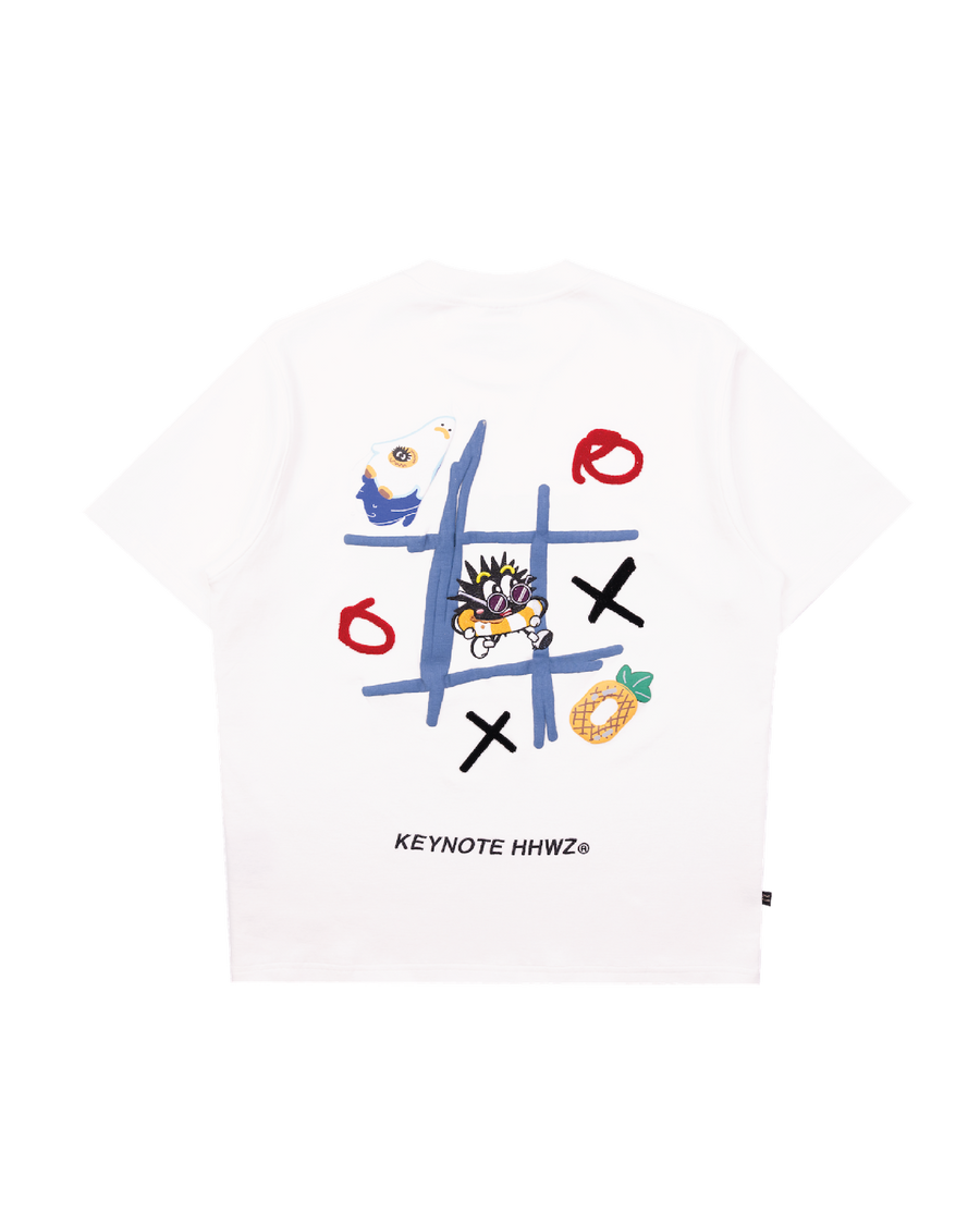 Keynote Summer : XOXO Tee White  (Pre-Order ETA 25th ship)