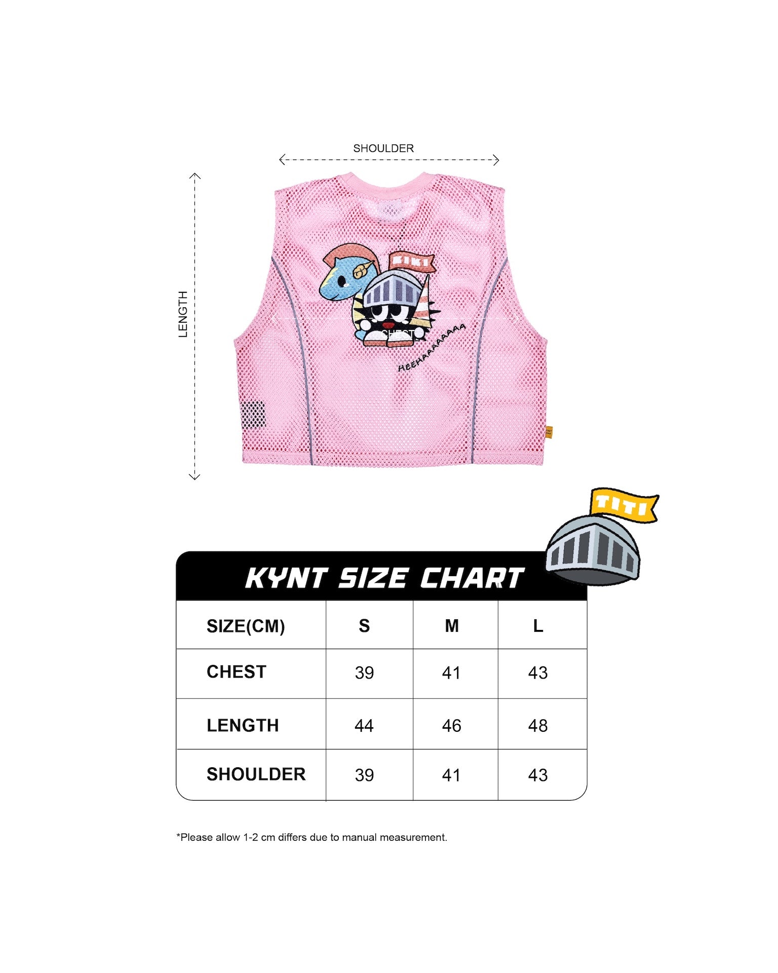 Sleeveless Mesh Crop Top Pink