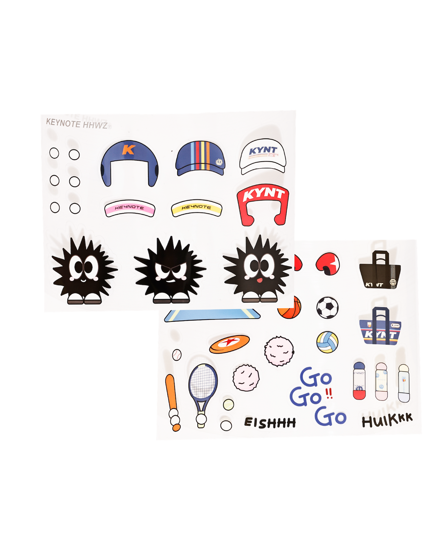 KEYNOTE | Sport Club Dress Up KiKi Sticker Pack - SWAGANZ