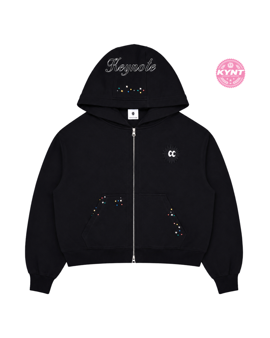 Duo-Zip Jacket Black