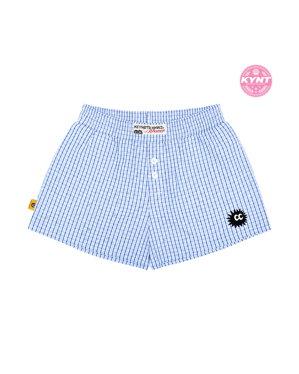 Girls Club Mini Shorts Blue