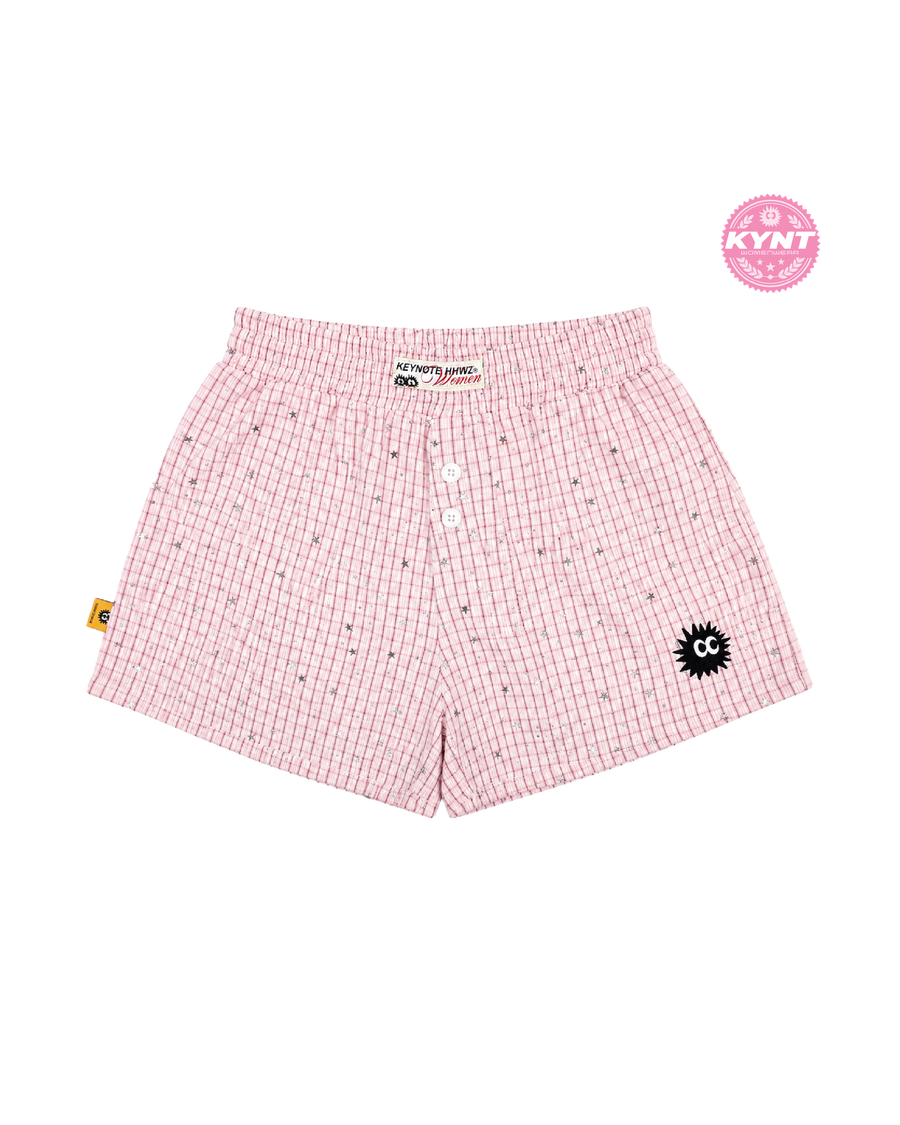 Girls Club Mini Shorts Pink